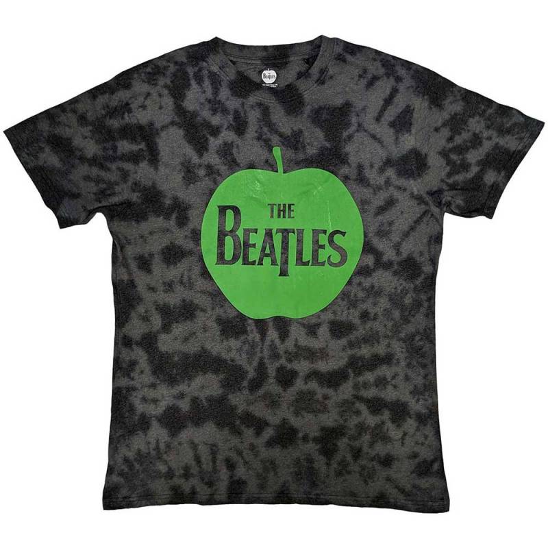 【予約商品】THE BEATLES バンドTシャツ ユニセックス: Apple (Grey) (Wash Collection)