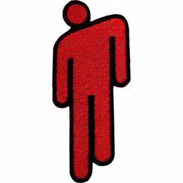 【予約商品】BILLIE EILISH Woven Patch: Blohsh Red (Standard) - RED