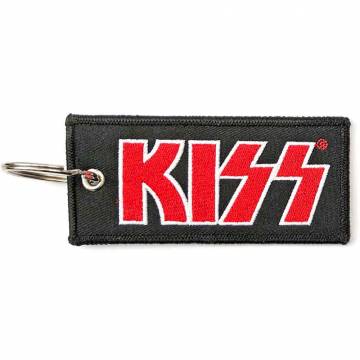 【予約商品】KISS Keychain: Red Logo (Double Sided Patch)