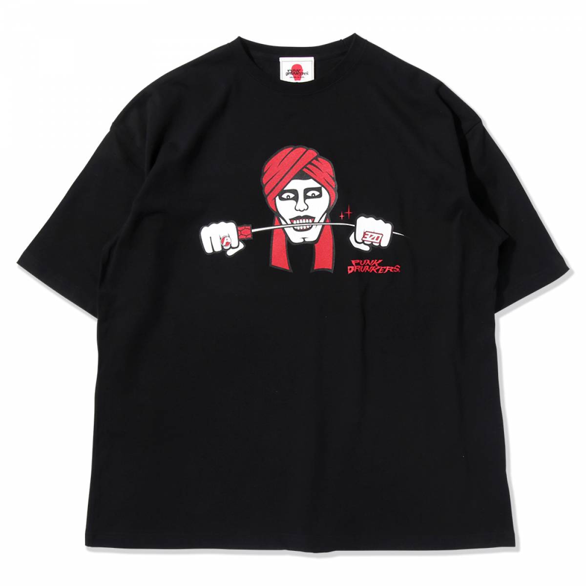 PUNK DRUNKERS ［PDSx3ZOxAMC］94あいつBIG.TEE - BLACK