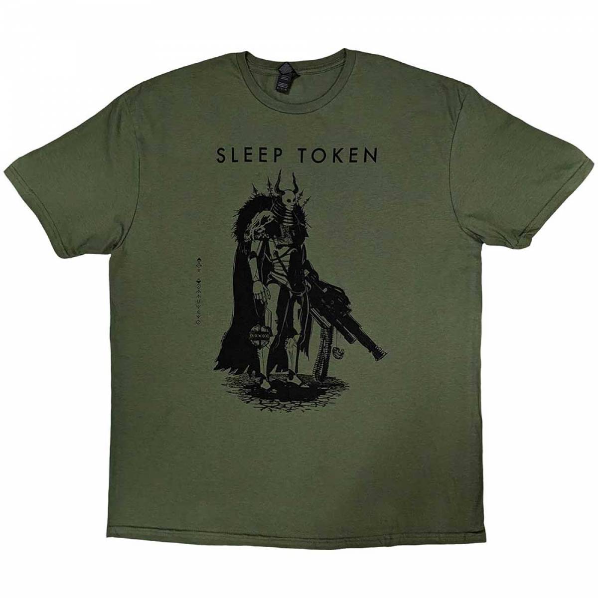 【予約商品】SLEEP TOKEN バンドTシャツ ユニセックス: The Summoning (Green) - GREEN
