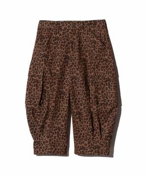 【予約商品】glamb(グGB0125/P04 : Cropped Sarrouel Cargo Pants / クロップドサルエルカーゴパンツ - Beige