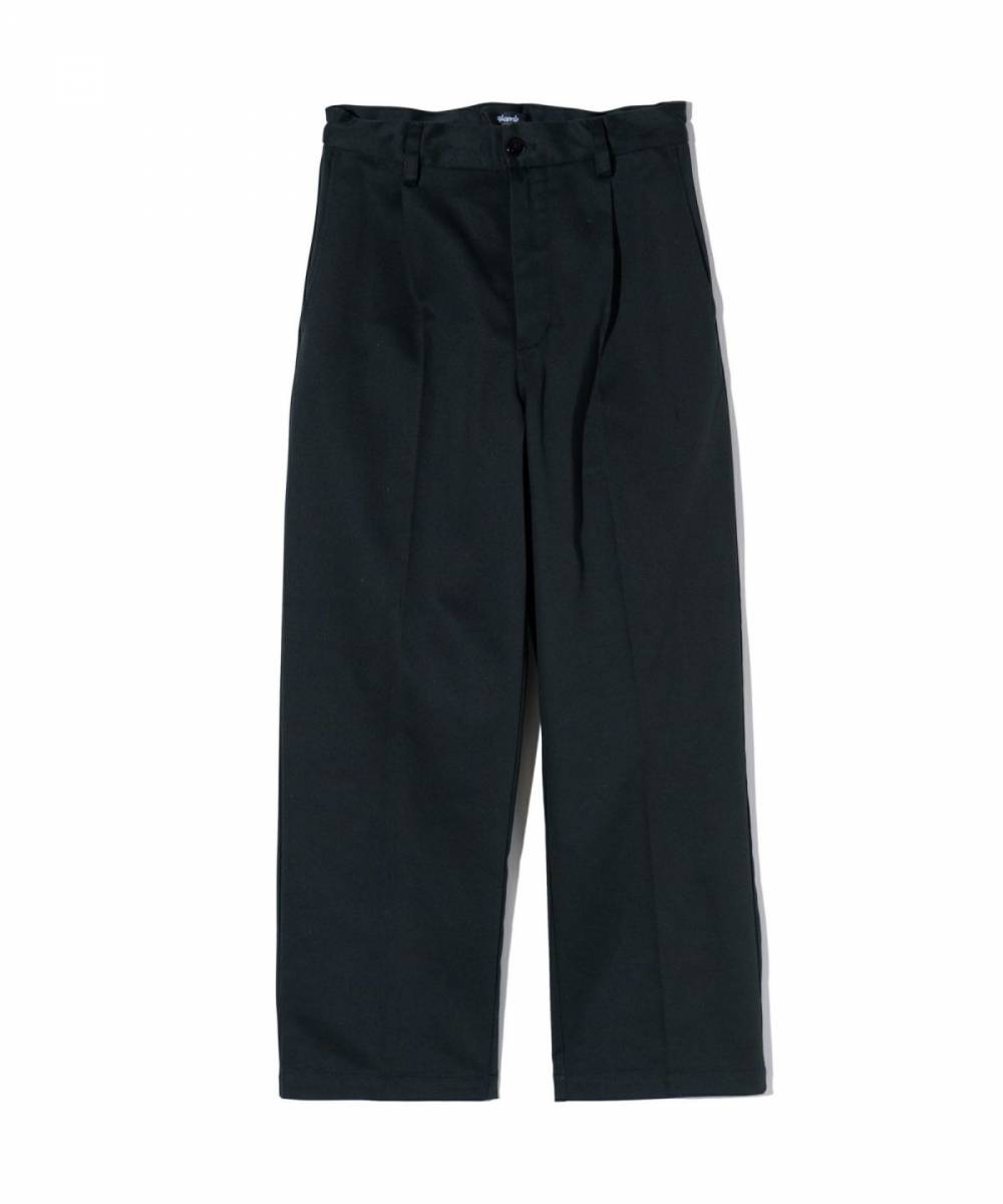 【予約商品】glamb(グラム) GB0424/P08 : Out of Society Tailored Slacks / アウトオブソサイエティテーラードスラックス - Black