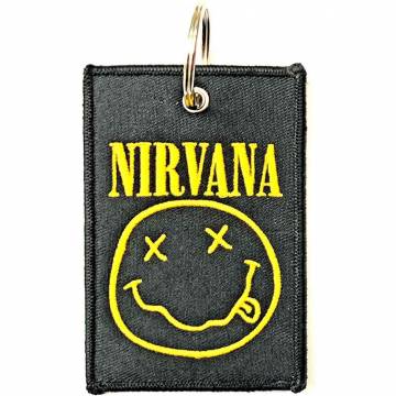 【予約商品】NIRVANA Keychain: Happy Face (Double Sided)