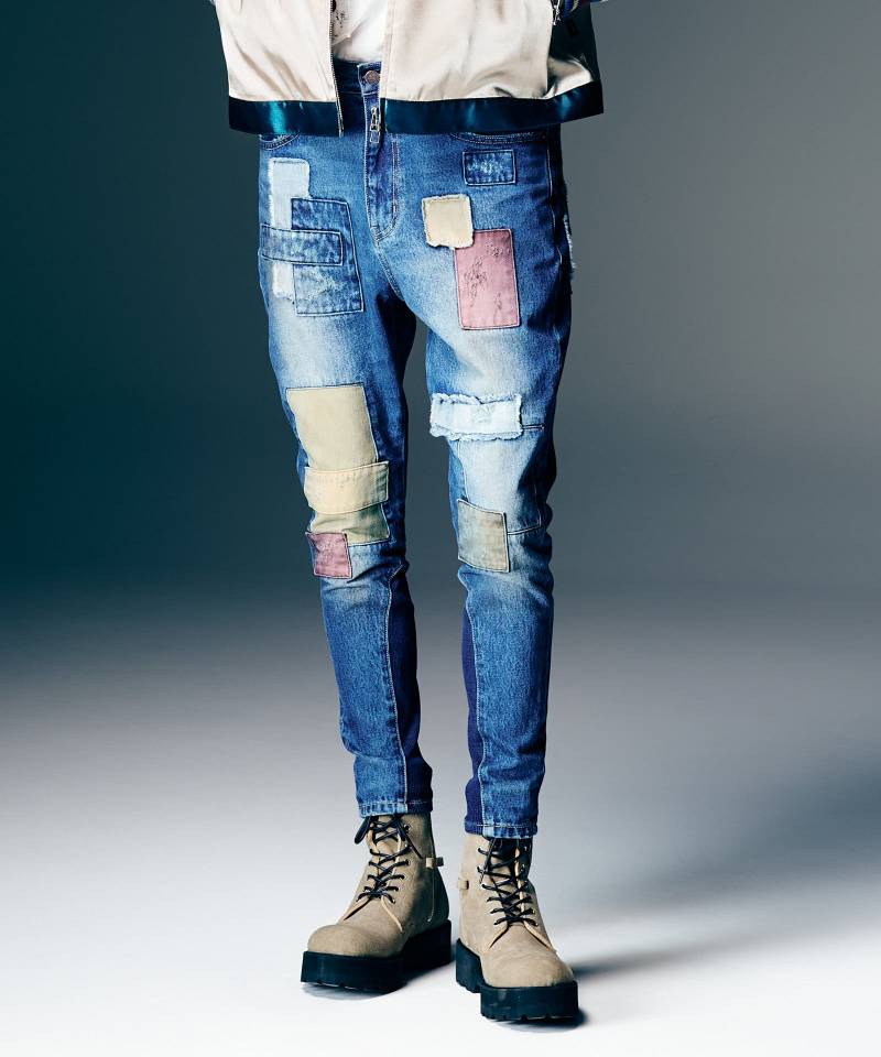 【予約商品】glamb(グラム)Unplugged Poly Denim / アンプラグドポリーデニム - Multi