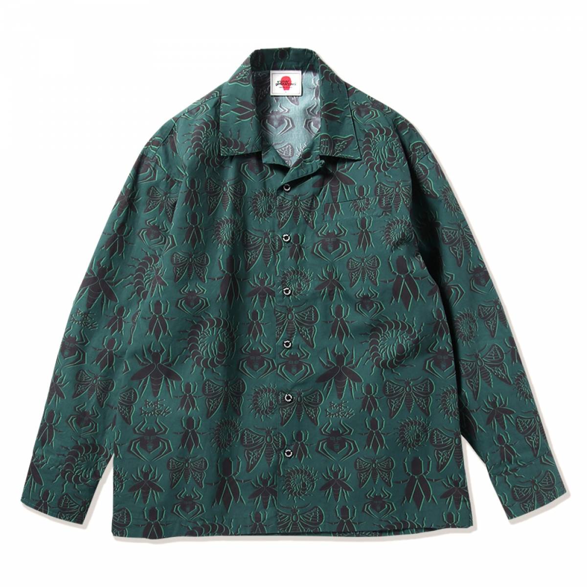 【予約商品】PUNK DRUNKERS (パンクドランカーズ) Bug'sシャツ - GREEN