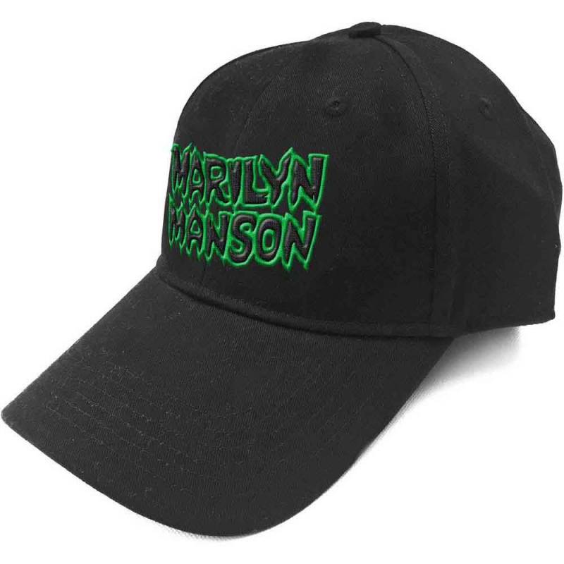 【予約商品】MARILYN MANSON Unisex Baseball Cap: Logo (Black)