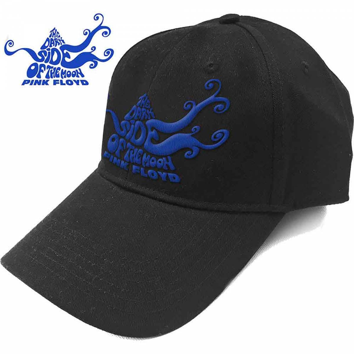 【予約商品】PINK FLOYD Unisex Baseball Cap: Dark Side of the Moon Swirl (Black) - BLACK