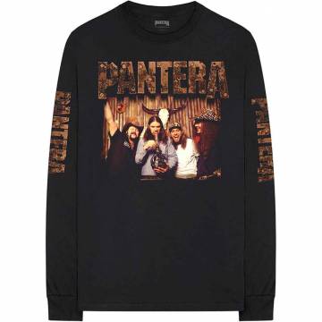 【予約商品】PANTERA Unisex Long Sleeve Tシャツ: Bong Group (Sleeve Print)