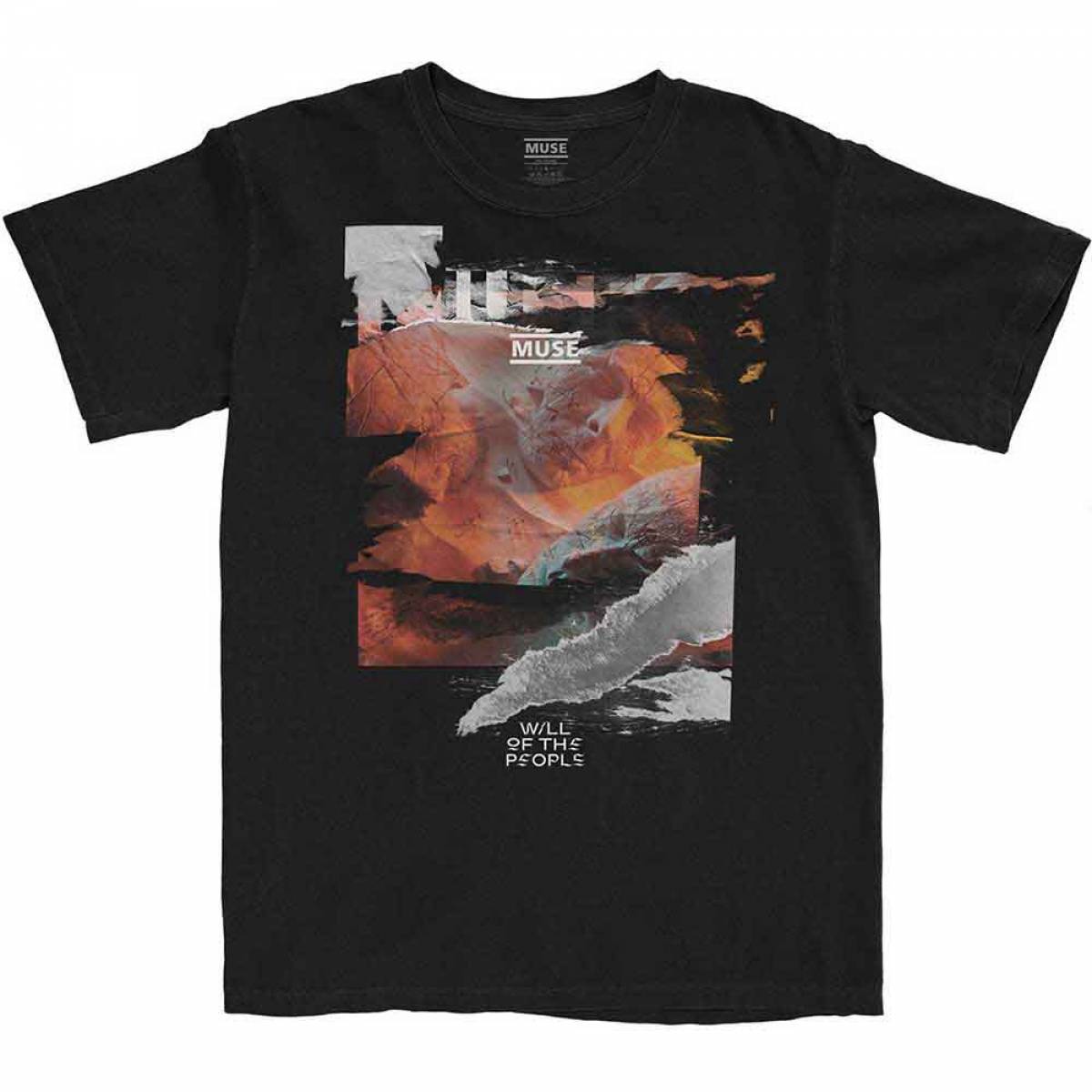 【予約商品】MUSE バンドTシャツ ユニセックス: Will of the People (Black) - BLACK
