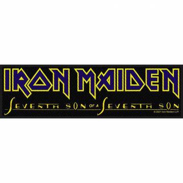【予約商品】IRON MAIDEN Super Strip Patch: Seventh Son Logo (Retail Pack)