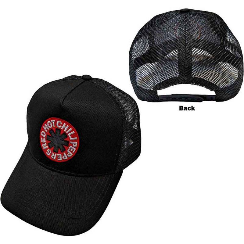 【予約商品】RED HOT CHILI PEPPERS Unisex Mesh Back Cap: Inverse Asterisk (Black)