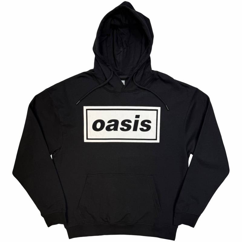 【予約商品】OASIS Unisex Pullover Hoodie: Decca Logo (Black)