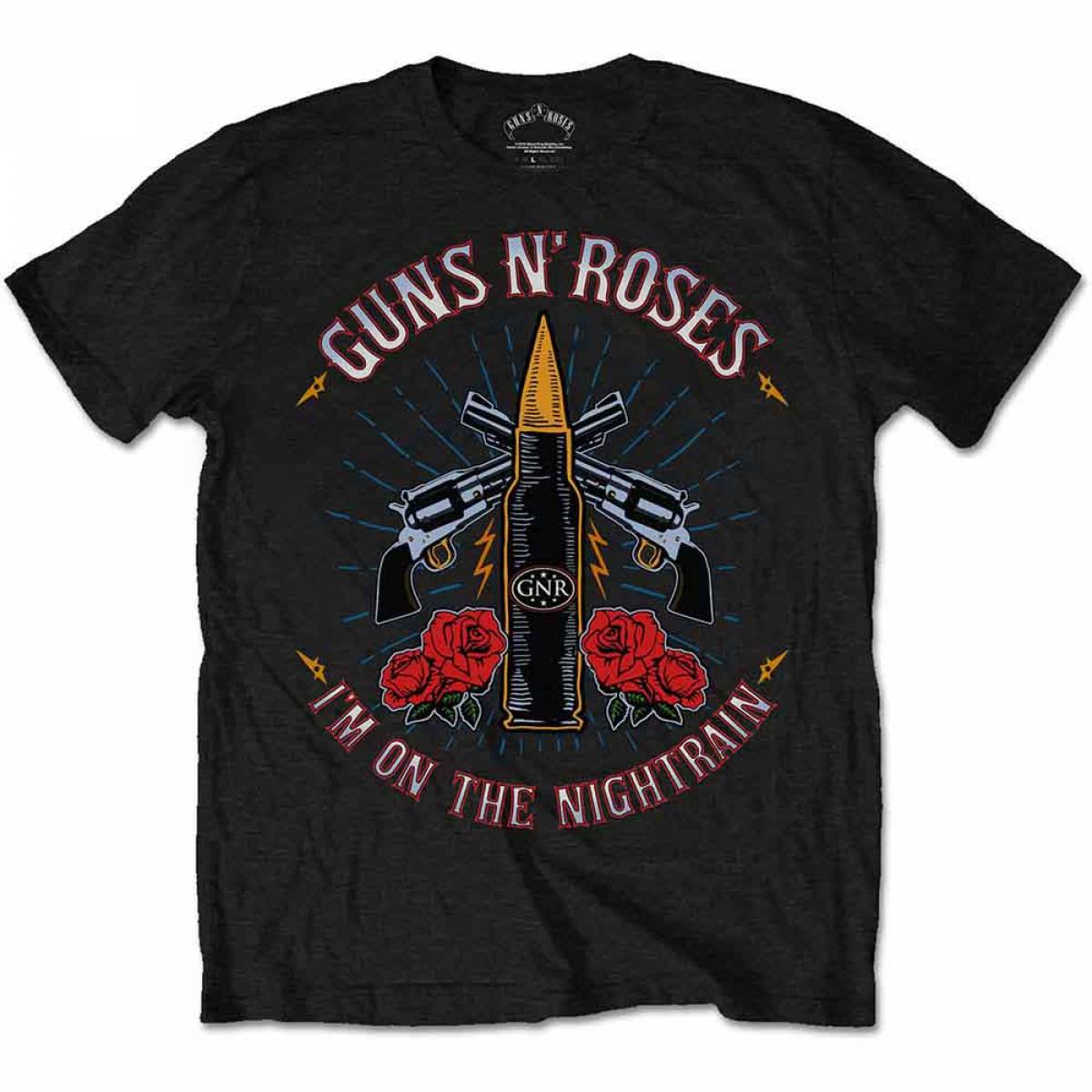 【予約商品】GUNS N' ROSES ユニセックスTシャツ: Night Train