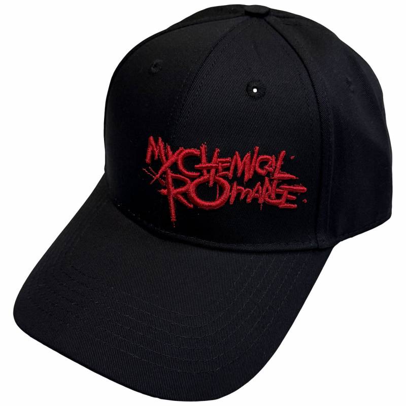 【予約商品】MY CHEMICAL ROMANCE Unisex Baseball Cap: Black Parade Logo (Black)
