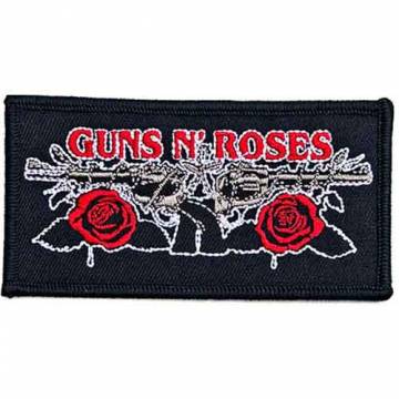 【予約商品】GUNS N' ROSES Woven Patch: Vintage Pistols (Standard)