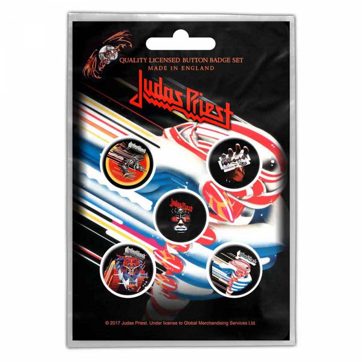 【予約商品】JUDAS PRIEST Button Badge Pack: Turbo