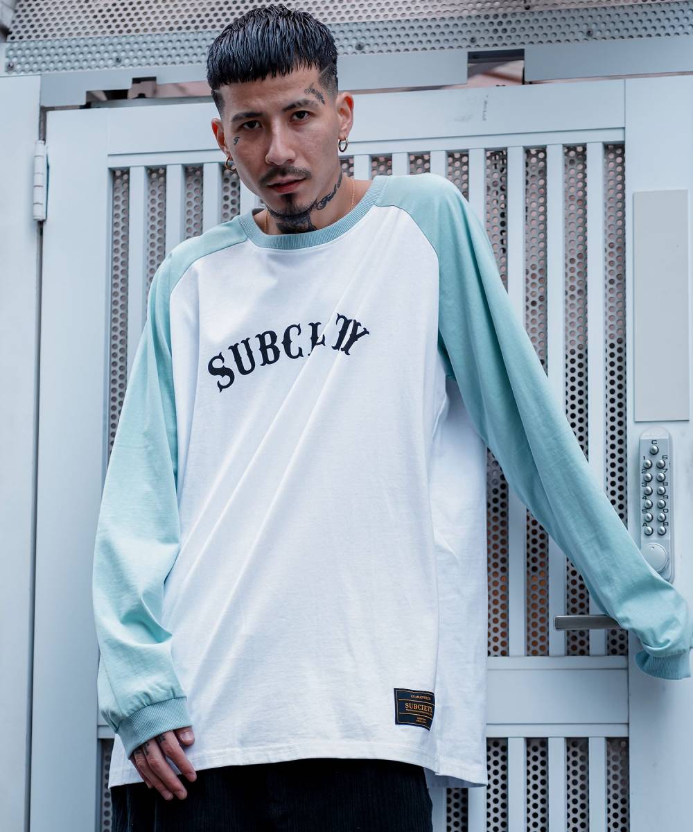 Subciety RAGLAN L/S - BLUE