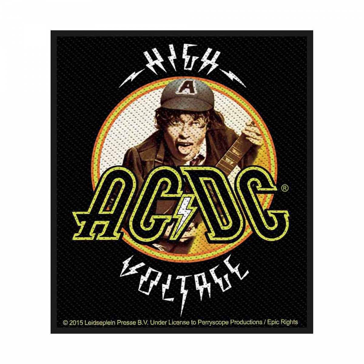 【予約商品】AC/DC Woven Patch: High Voltage Angus (Standard)
