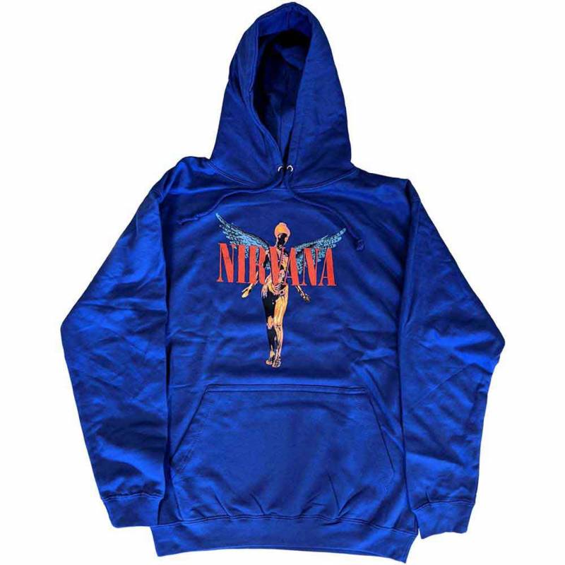 【予約商品】NIRVANA Unisex Pullover Hoodie: Angelic (Blue)