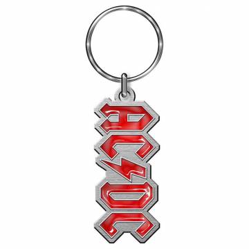 【予約商品】AC/DC Keychain: Logo (Die-Cast Relief)