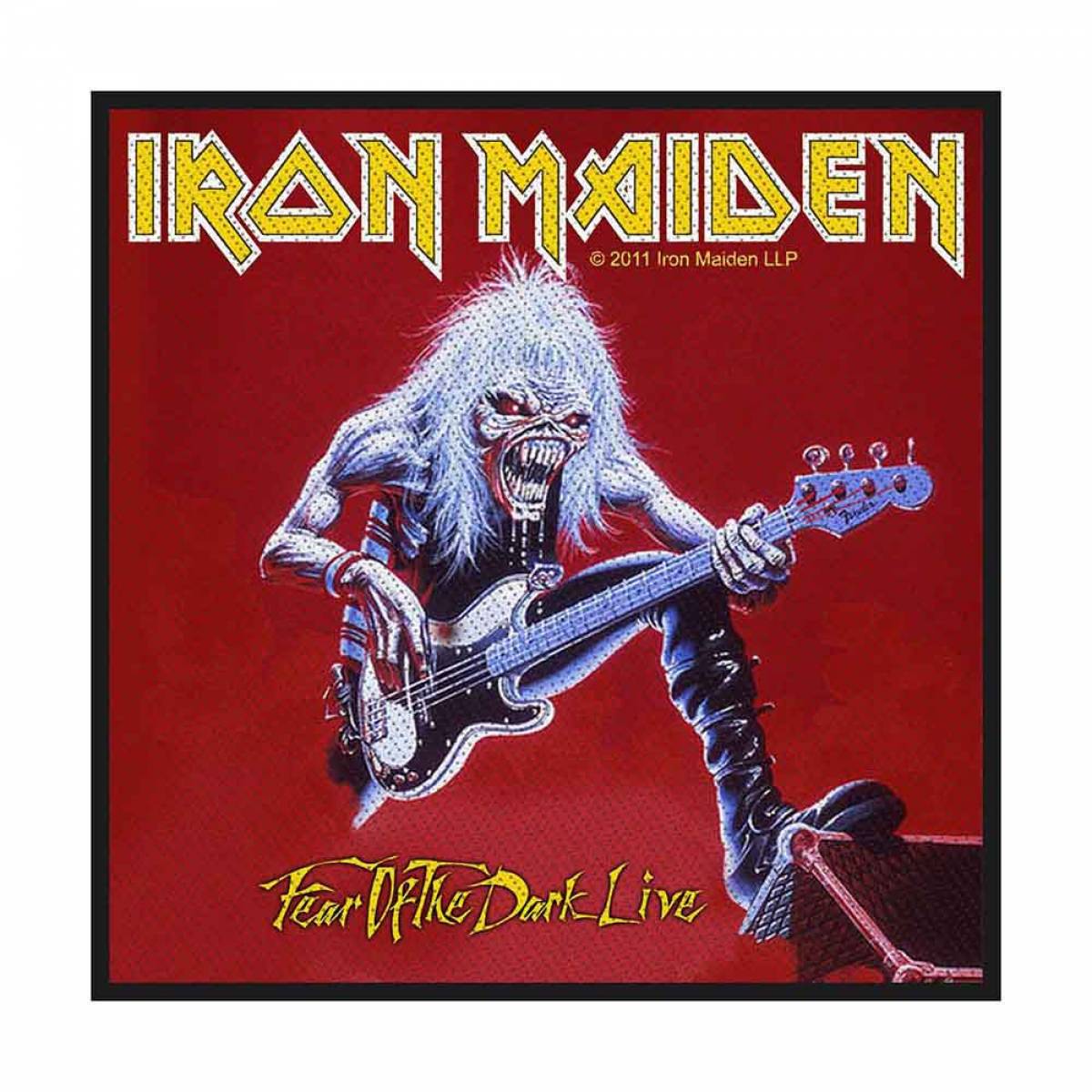 【予約商品】IRON MAIDEN Standard Woven Patch: Fear of the Dark Live (Retail Pack)