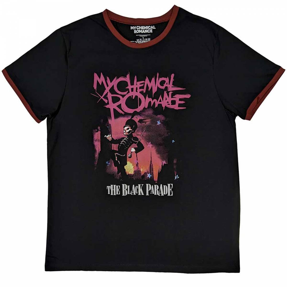【予約商品】MY CHEMICAL ROMANCE Unisex Ringer Tシャツ: March