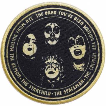 【予約商品】KISS Standard Printed Patch: Hailing from NYC