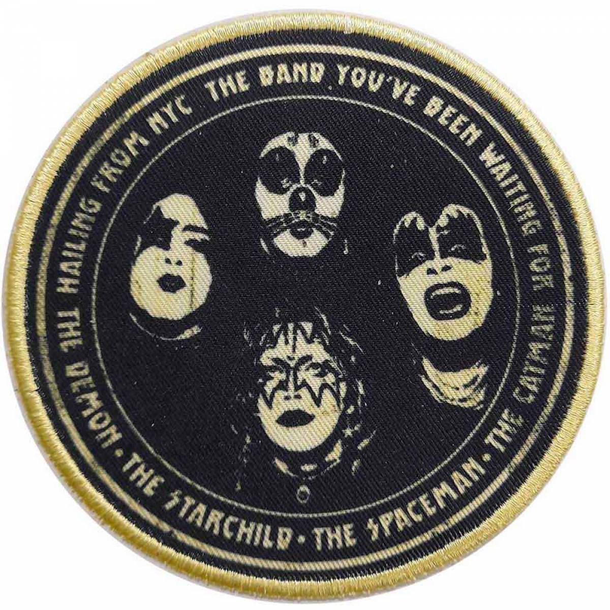 【予約商品】KISS Standard Printed Patch: Hailing from NYC