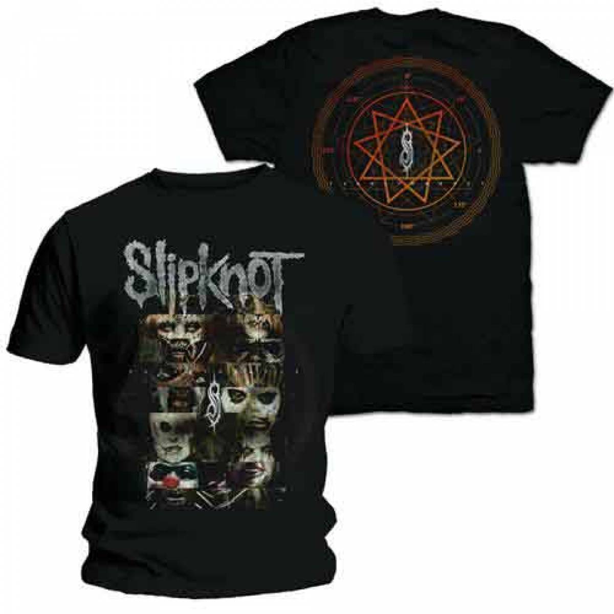 【予約商品】SLIPKNOT バンドTシャツ ユニセックス: Creatures (Black) (Back Print) - BLACK