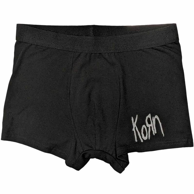 【予約商品】KORN Unisex Boxers: Logo (Black)