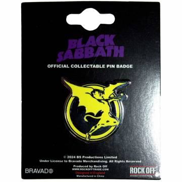 【予約商品】BLACK SABBATH Pin Badge: Never Say Die