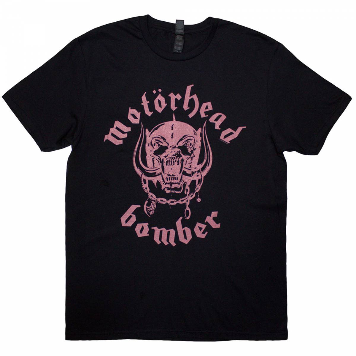 【予約商品】MOTORHEAD バンドTシャツ ユニセックス: Bomber Lyric (Black) (Back Print) - BLACK