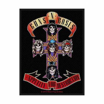 【予約商品】GUNS N' ROSES Woven Patch: Appetite (Retail Pack) (Standard)