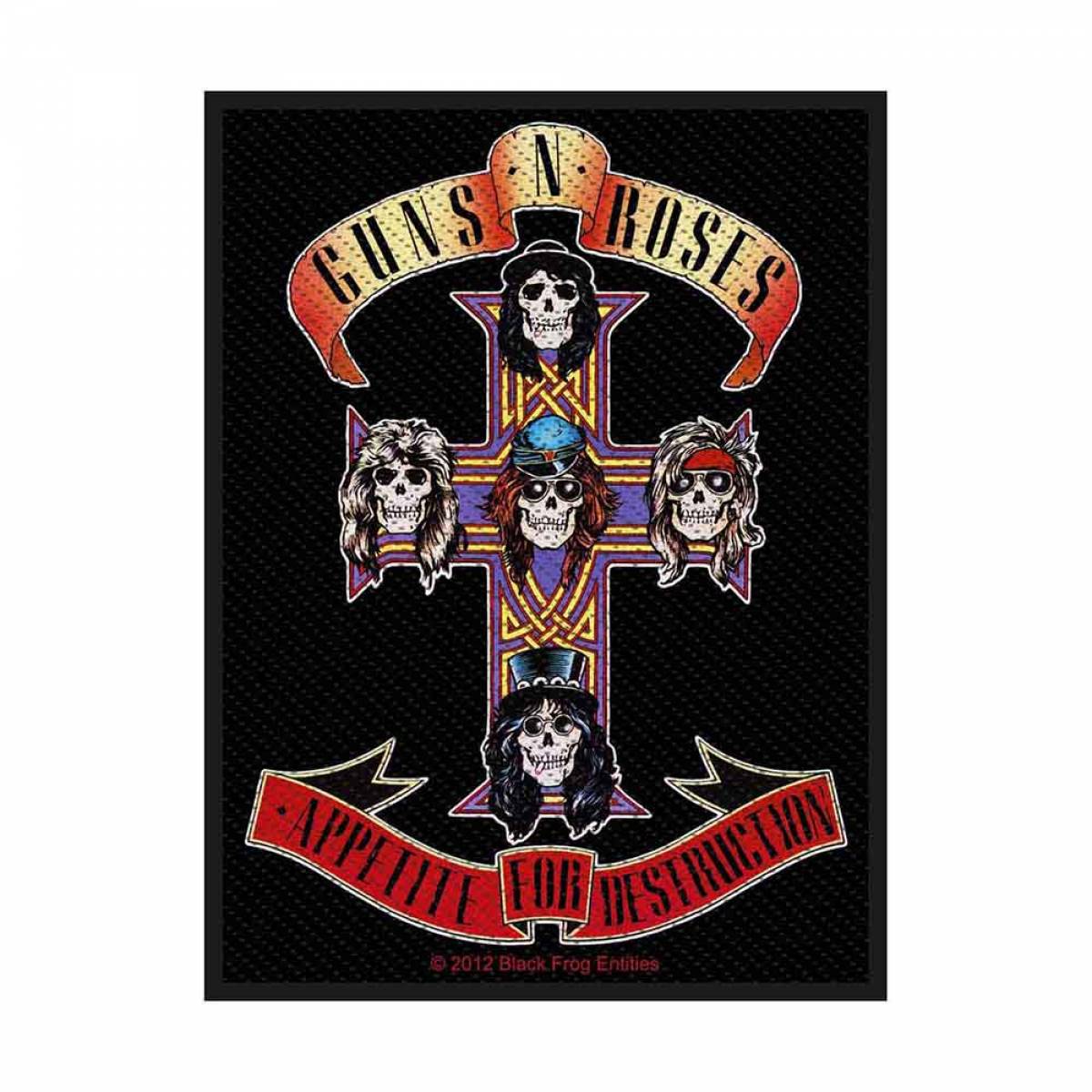 【予約商品】GUNS N' ROSES Woven Patch: Appetite (Retail Pack) (Standard)