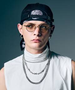 【予約商品】glamb(グラム) Triple Layer Wallet Chain / トリプルレイヤーウォレットチェーン - Silver