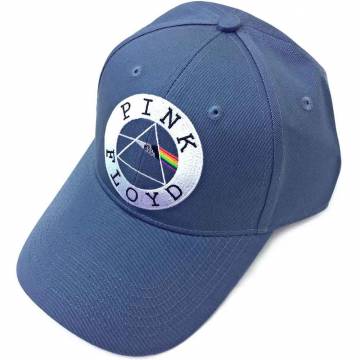 【予約商品】PINK FLOYD Unisex Baseball Cap: Circle Logo (Denim Blue) - DENIM BLUE