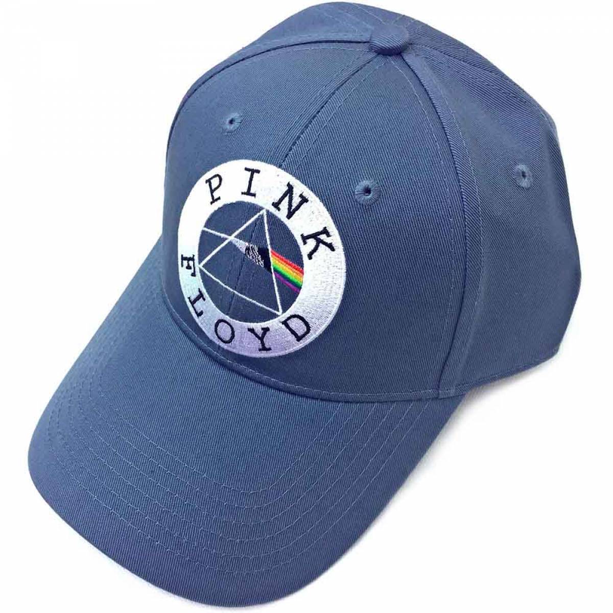 【予約商品】PINK FLOYD Unisex Baseball Cap: Circle Logo (Denim Blue) - DENIM BLUE