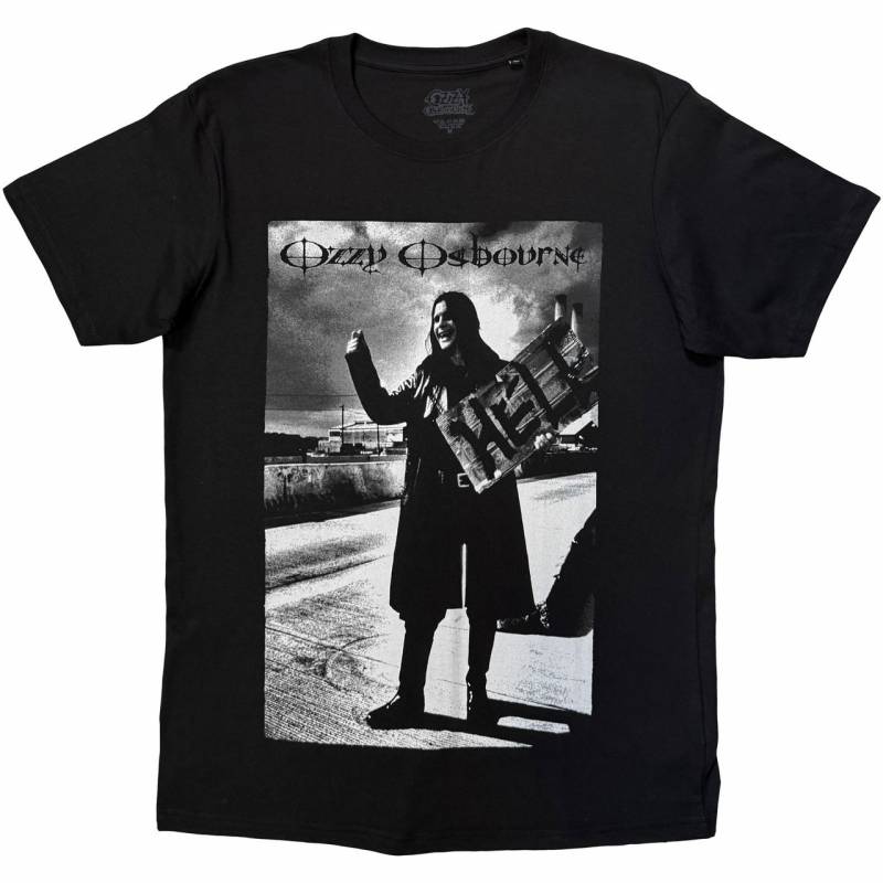 【予約商品】OZZY OSBOURNE バンドTシャツ ユニセックス: Hell Photo (Black)