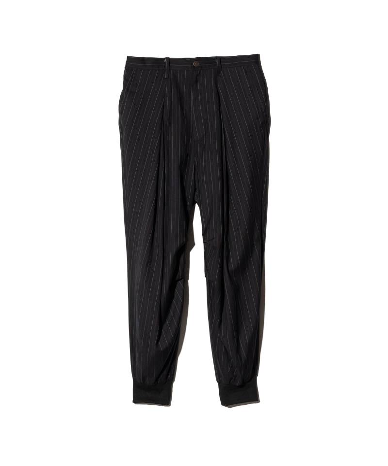 【予約商品】glamb(グラム)Tuck in Tuck Pants / タックインタックパンツ - Black
