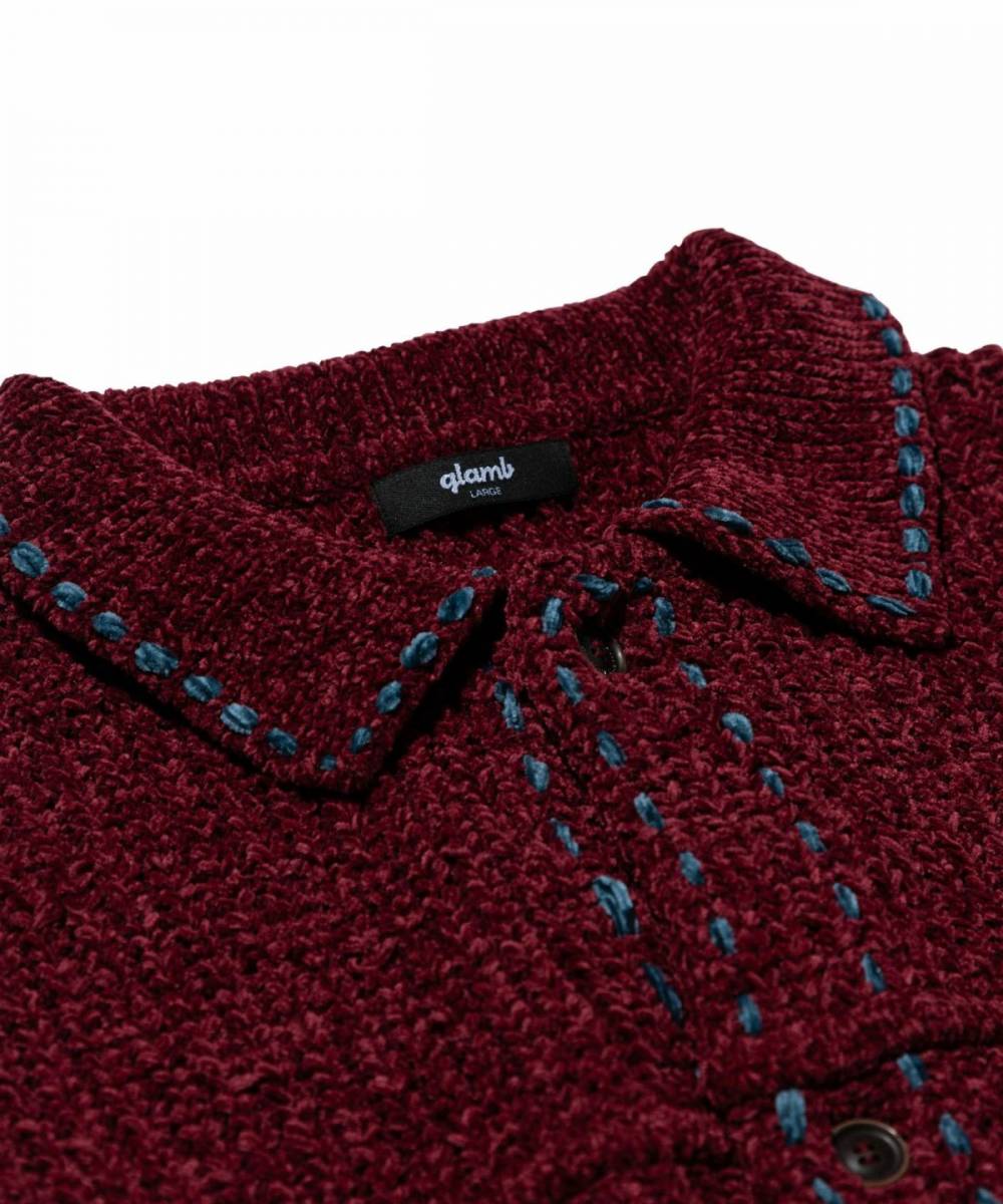 Glamb  Stitch Knit JKT/ステッチニットジャケット