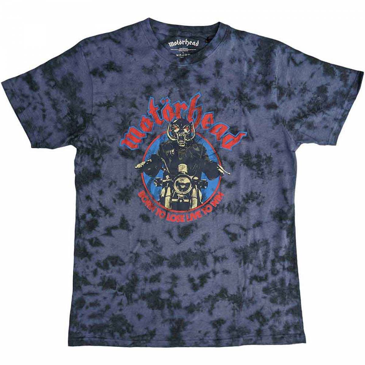 【予約商品】MOTORHEAD ユニセックスTシャツ: Born To Lose Biker (Wash Collection)