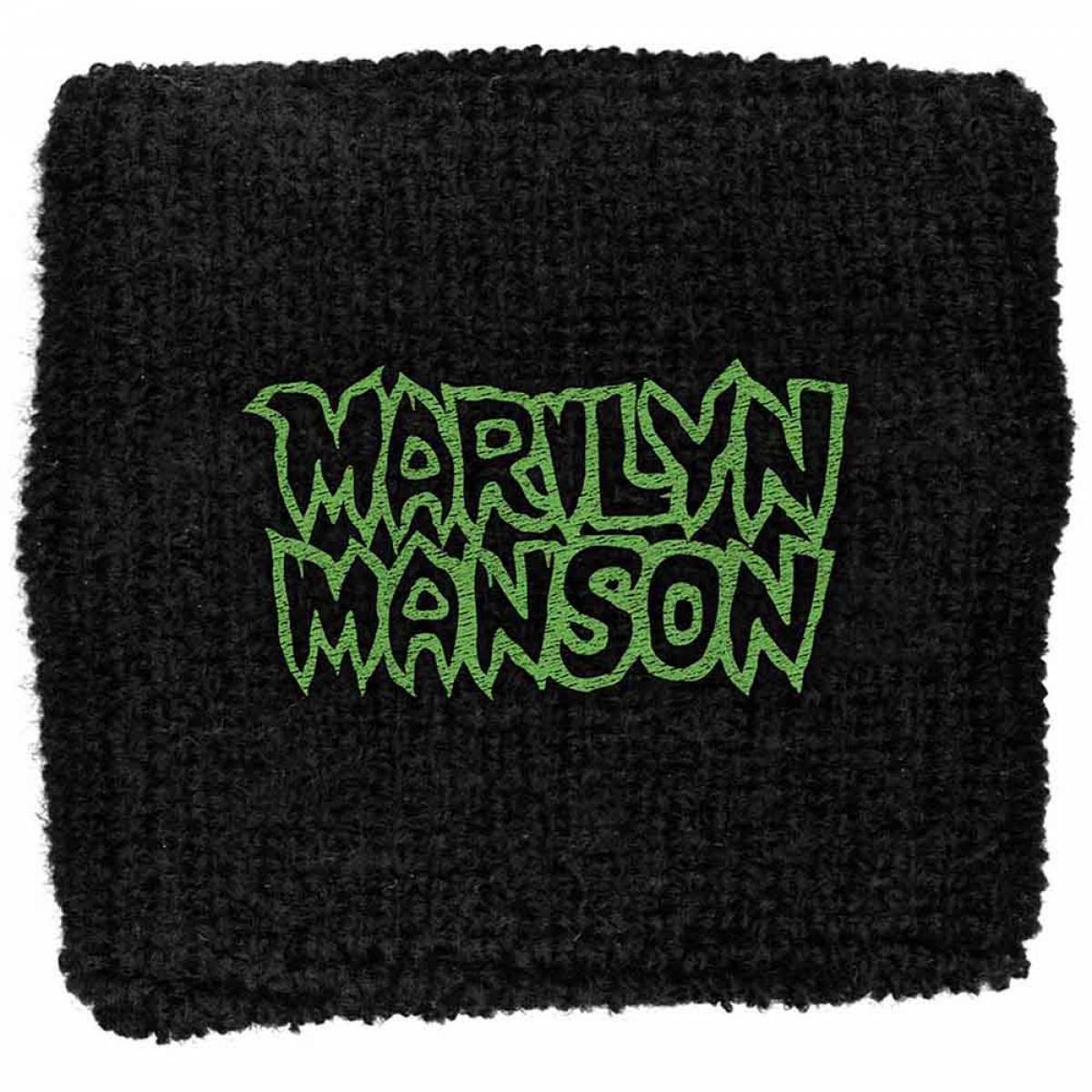 【予約商品】MARILYN MANSON Embroidered Wristband: Logo (Loose)