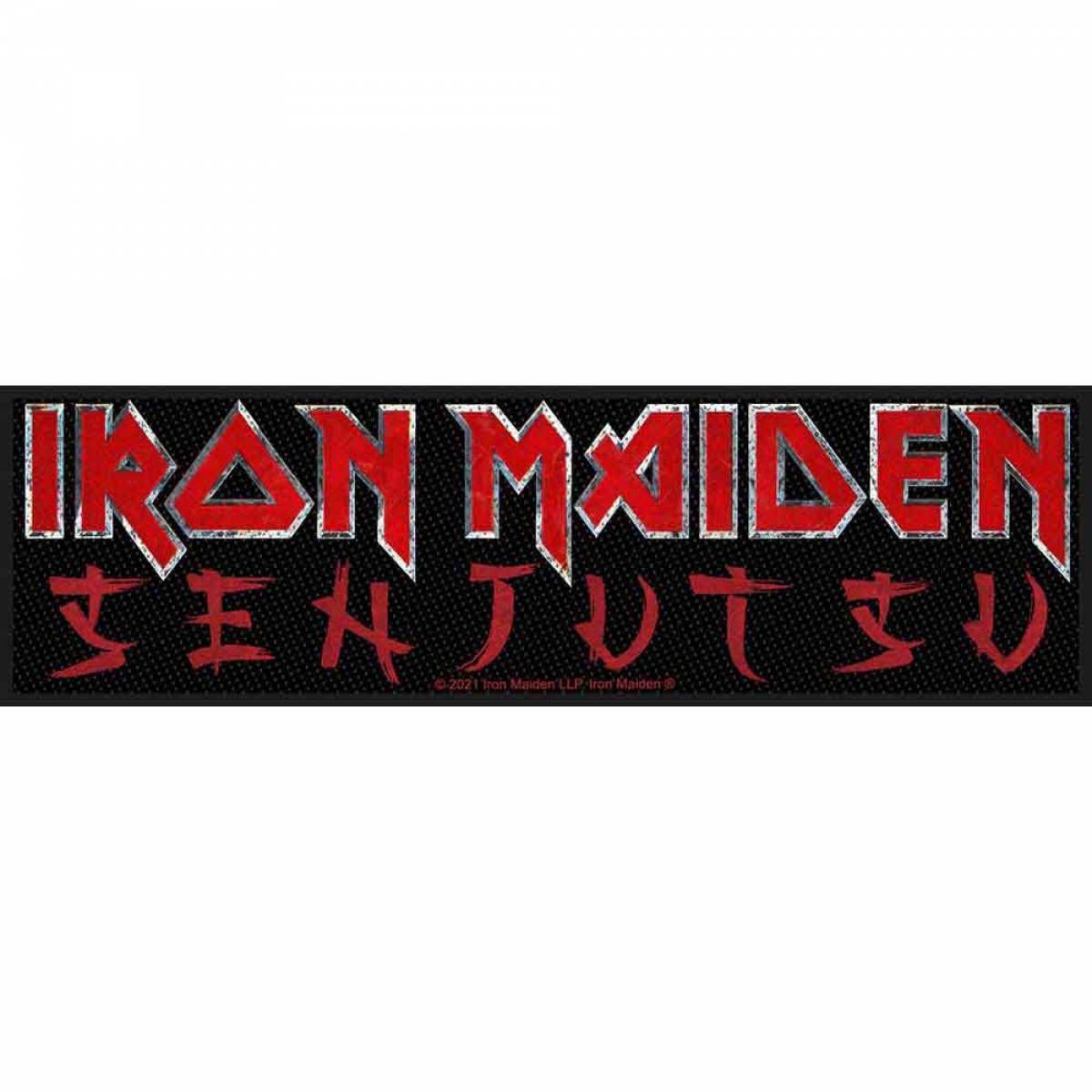 【予約商品】IRON MAIDEN Super Strip Patch: Senjutsu Logo (Retail Pack)