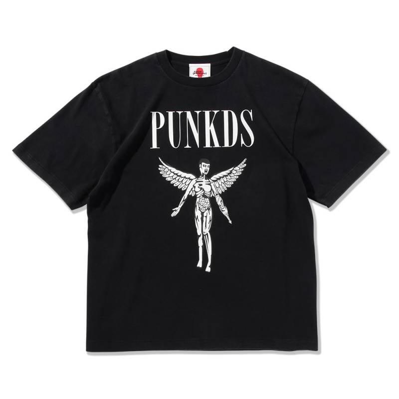 【予約商品】PUNK DRUNKERS (パンク・ドランカーズ) 天使のアイツTEE - H.BLACK