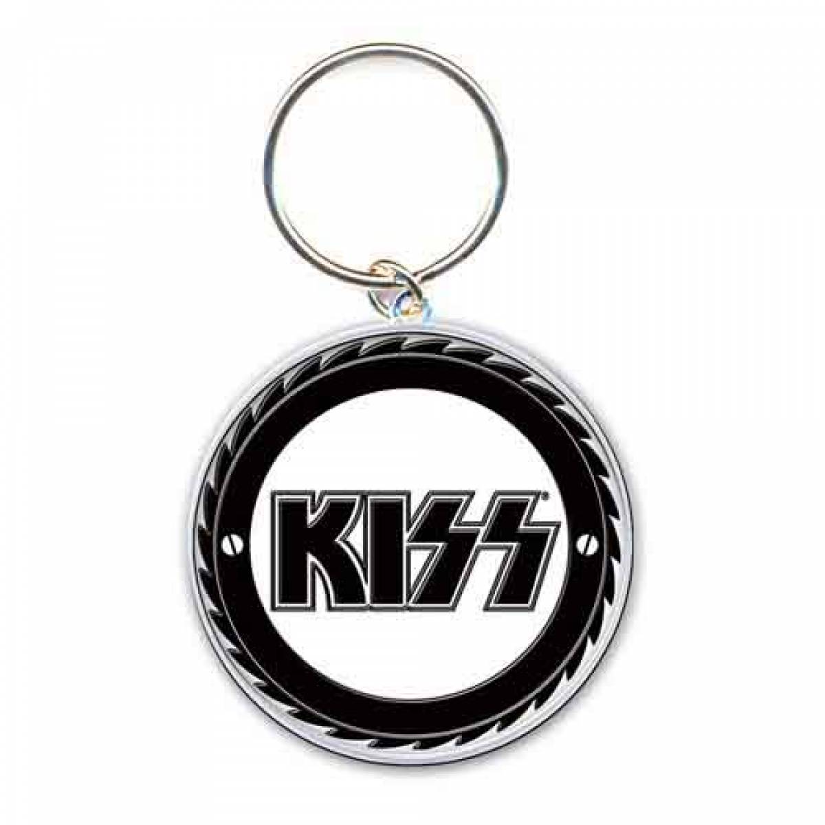 【予約商品】KISS Keychain: Buzzsaw (Enamel In-fill)