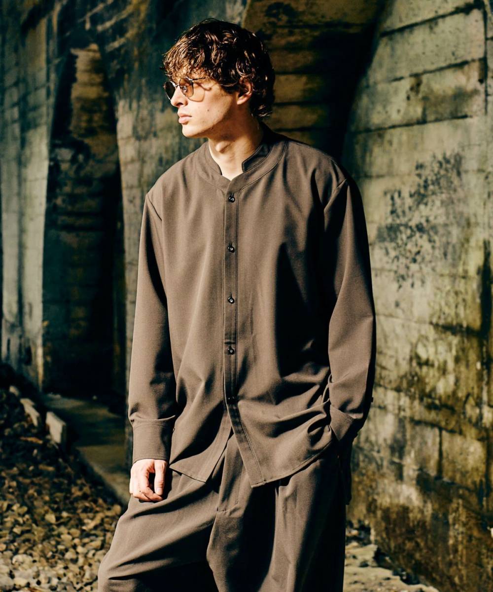 glamb(グラム) GB0424/ST03 : Deformed Shirts Set Up / デ