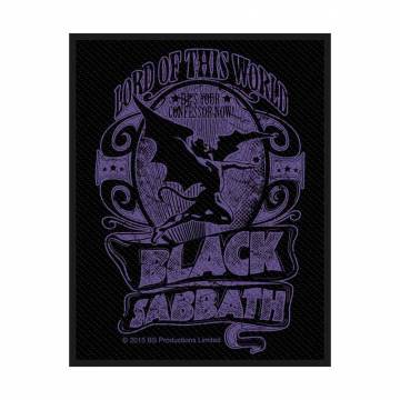 【予約商品】BLACK SABBATH Woven Patch: Lord Of This World (Retail Pack) (Standard)