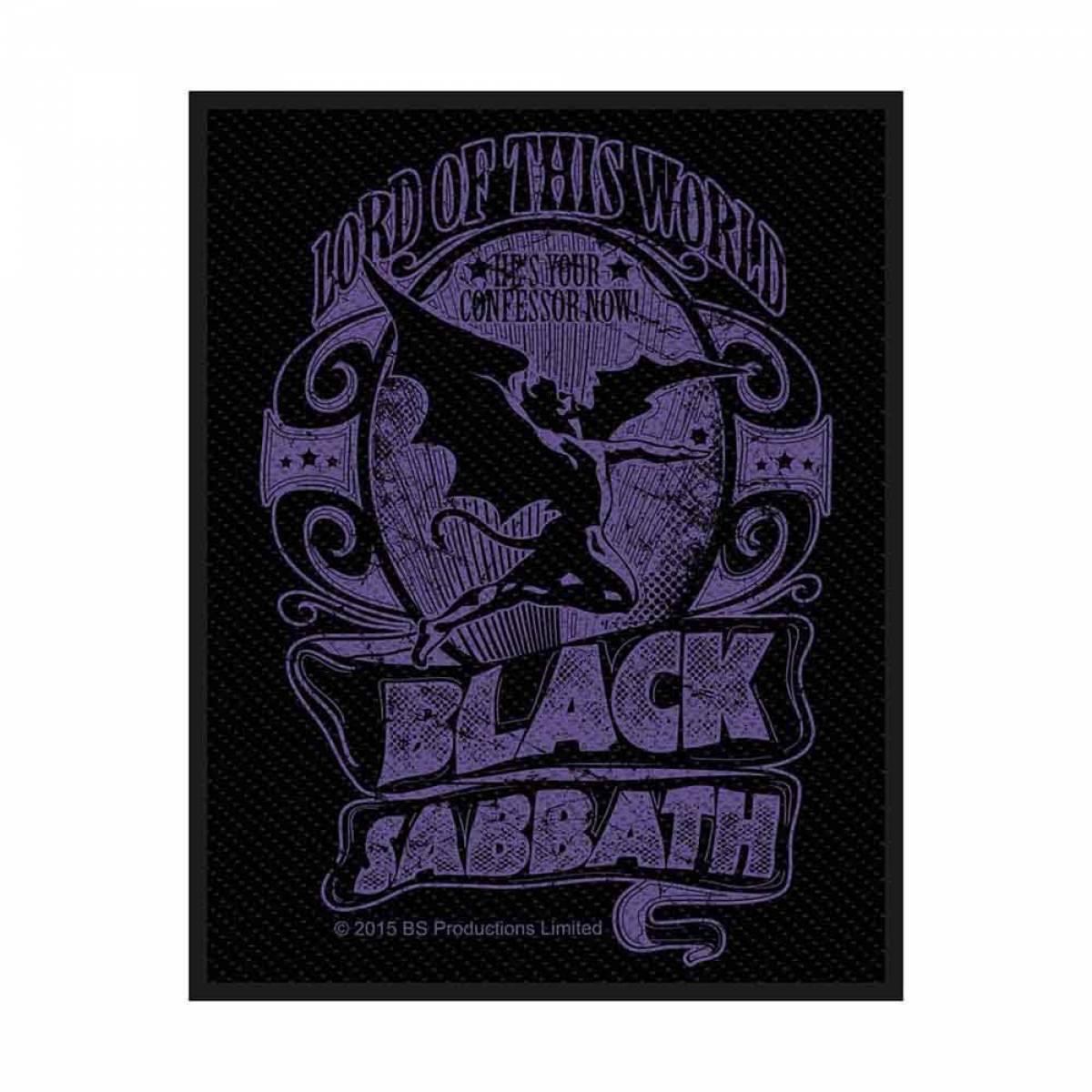 【予約商品】BLACK SABBATH Woven Patch: Lord Of This World (Retail Pack) (Standard)