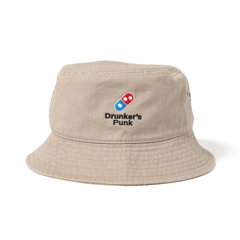【予約商品】PUNK DRUNKERS (パンク・ドランカーズ) カプセルHAT - LT.BEIGE